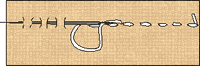 Running stitch instructions image